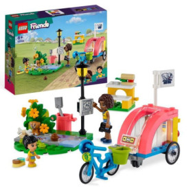 LEGO Friends 41738 Le Vélo de Sauvetage Canin. Jouet Enfants 6 Ans. avec Figurin
