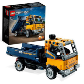 LEGO Technic 42147 Le Camion a Benne Basculante. 2-en-1. Pelleteuse Jouet. Engin