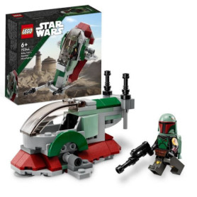 LEGO Star Wars 75344 Le Vaisseau de Boba Fett Microfighter. Véhicule avec Figuri