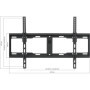 ONE FOR ALL WM4621 Support mural inclinable pour écran de 81 a 213 cm (32 a 84) 54,99 €