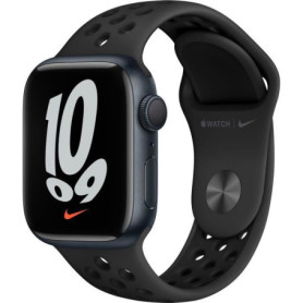 Apple Watch Nike Series 7 GPS - 41mm - Boîtier Midnight Aluminium - Brac