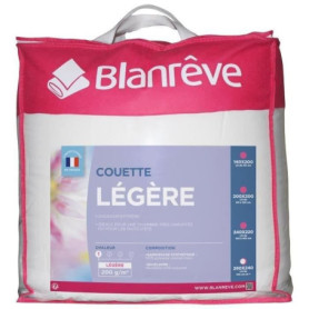 BLANREVE Couette légere en microfibre - 240 x 260 cm - Blanc 179,99 €