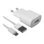 Chargeur Mural + Câble Lightning MFI Contact 2.1A Blanc 27,99 €