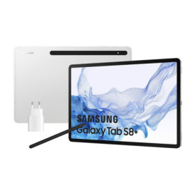 Tablette Samsung Galaxy Tab S8+ Argenté 128 GB 8 GB RAM 12,4" 1 009,99 €