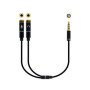 Câble Audio Jack (3,5 mm) Coupleur NANOCABLE 10.24.1202 Noir Blanc 13,99 €