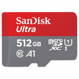 Carte Mémoire Micro SD avec Adaptateur SanDisk Ultra 512 GB 119,99 €