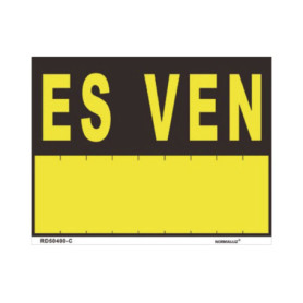 Panneau Normaluz Es Ven PVC (35 x 45 cm)