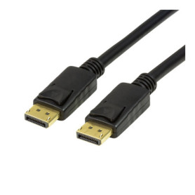 Câble DisplayPort LogiLink Noir 1 m