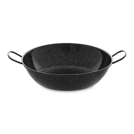 Poêle creuse avec anses Vaello Noir Acier émaillé (Ø 34 cm) 66,99 €