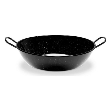 Poêle creuse avec anses Vaello Noir Acier émaillé (Ø 28 cm) 50,99 €