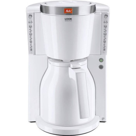 MELITTA 1011-11 Cafetiere Look IV Therm Selection 1011-11 Blanc/Acier Br 109,99 €