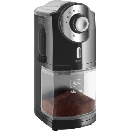 MELITTA 1019-02 Moulin a café électrique Molino - Noir 74,99 €