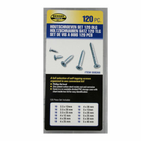 Lot Bensontools Vis 120 Pièces 27,99 €