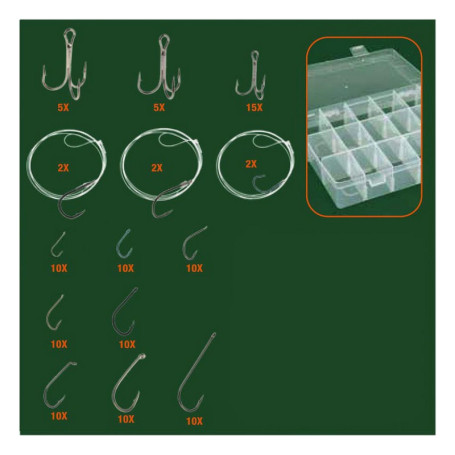 hameçons de pêche XQ Max 111 Pièces (21 x 14 x 4 cm) 16,99 €