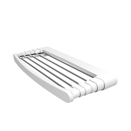 Corde à Linge Rétractable Gimi 153791 Telepack 70 Mural Aluminium Blanc 55,99 €