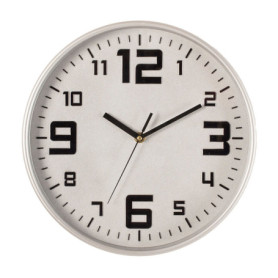 Horloge de table Atmosphera Argenté polypropylène (Ø 30 cm) 32,99 €