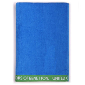 Serviette de plage Benetton Rainbow Bleu (160 x 90 cm)