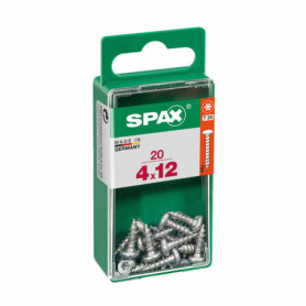 Boîte à vis SPAX Vis à bois Tête ronde (4,0 x 12 mm) 14,99 €