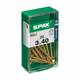 Boîte à vis SPAX 4081020300401 Vis à bois Tête plate (3,0 x 40 mm) 14,99 €