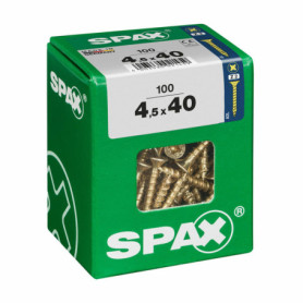 Boîte à vis SPAX Vis à bois Tête plate (4,5 x 40 mm) 19,99 €