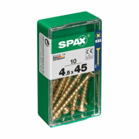 Boîte à vis SPAX 4081020450451 Vis à bois Tête plate (4,5 x 45 mm) 13,99 €