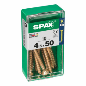 Boîte à vis SPAX 4081020450501 Vis à bois Tête plate (4,5 x 50 mm) 13,99 €