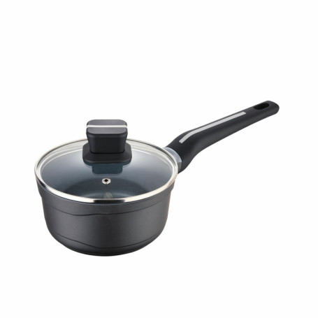 Casserole avec couvercle San Ignacio Bistro SG6424 Aluminium Noir mat (Ø 49,99 €