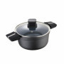 Casserole avec Couvercle San Ignacio Bistro SG6425 Aluminium Noir mat (Ø 57,99 €