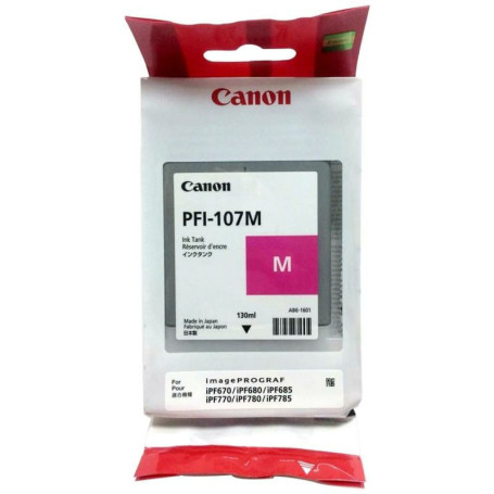 Cartouche d'encre originale Canon PFI-107M Magenta 99,99 €
