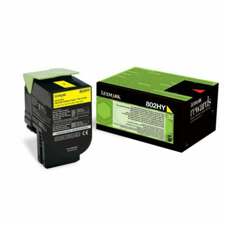 Toner Lexmark 802HY Jaune 179,99 €