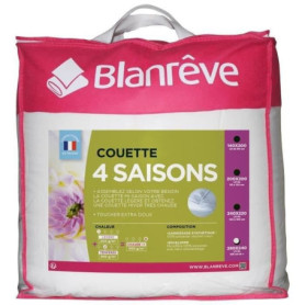 BLANREVE Couette 4 saisons - 240 x 260 cm - Blanc 209,99 €