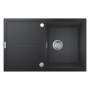 GROHE Evier composite avec égouttoir K400 780 x 500 mm Noir Granite 3163 549,99 €