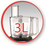 MOULINEX FP546811 - Robot multifonctions Double Force Compact + 9 access 189,99 €