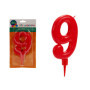 Bougie Rouge Anniversaire Numéro 9 (12 Unités) 27,99 €