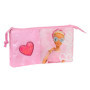 Trousse Fourre-Tout Triple Barbie Girl Rose (22 x 12 x 3 cm) 29,99 €