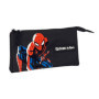 Trousse Fourre-Tout Triple Spiderman Hero Noir (22 x 12 x 3 cm) 29,99 €