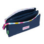 Trousse Fourre-Tout Triple Benetton Love Blue marine (22 x 12 x 3 cm) 29,99 €