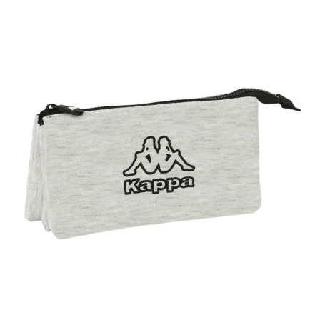 Trousse Fourre-Tout Triple Kappa Grey knit Gris (22 x 12 x 3 cm) 29,99 €