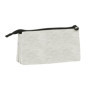 Trousse Fourre-Tout Triple Kappa Grey knit Gris (22 x 12 x 3 cm) 29,99 €