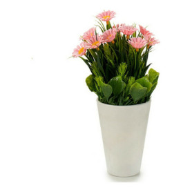 Plante décorative Marguerite Plastique (12 x 21 x 12 cm)