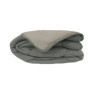 CALGARY Couette chaude Microfibre 400g/m² Acier & Argent 240x260cm 68,99 €