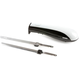 Couteau électrique DOMO - Lames dentelées en acier inoxydable - 590 gr -