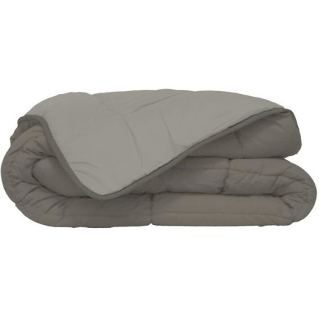 CALGARY Couette chaude Microfibre 400g/m² Taupe & Lin 220x240cm 80,99 €