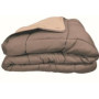 CALGARY Couette chaude Microfibre 400g/m² Taupe & Lin 220x240cm 80,99 €