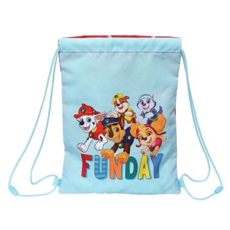 Sac à dos serré par des ficelles The Paw Patrol Funday Rouge Bleu clair 27,99 €