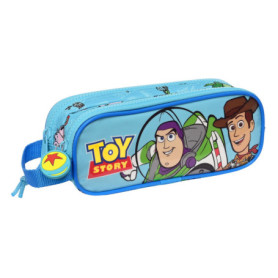 Trousse Fourre-Tout Double Toy Story Ready to play Bleu clair (21 x 8 x 28,99 €