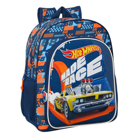 Cartable Hot Wheels Speed club Orange Blue marine (32 x 38 x 12 cm) 49,99 €