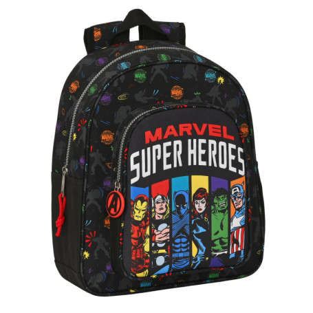 Sac à dos enfant The Avengers Super heroes Noir (27 x 33 x 10 cm) 41,99 €