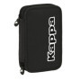 Trousse Scolaire avec Accessoires Kappa Black Noir (12.5 x 19.5 x 4 cm) 36,99 €