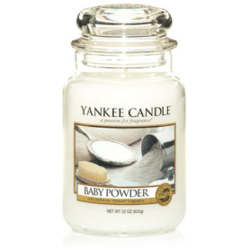 Bougie Parfumée Yankee Candle Talc en poudre (623 g) 41,99 €